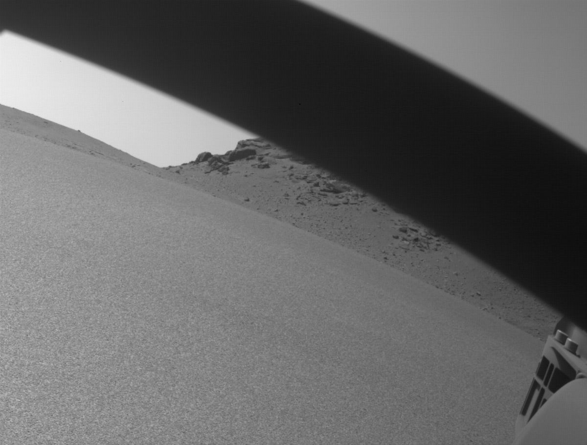 This image was taken by FRONT_HAZCAM_RIGHT_A onboard NASA's Mars rover Perseverance on Sol 640
