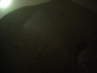 View image taken on Mars, Mars Perseverance Sol 641: Rear Right Hazard Avoidance Camera (Hazcam)