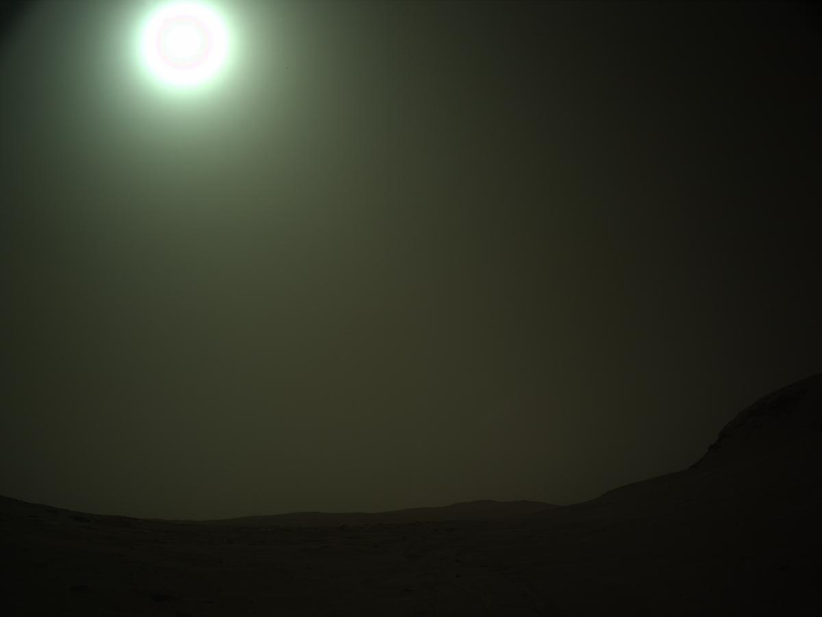 This image was taken by NAVCAM_LEFT onboard NASA's Mars rover Perseverance on Sol 645
