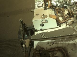 View image taken on Mars, Mars Perseverance Sol 645: Right Navigation Camera (Navcam)