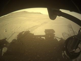 View image taken on Mars, Mars Perseverance Sol 646: Front Right Hazard Avoidance Camera (Hazcam)