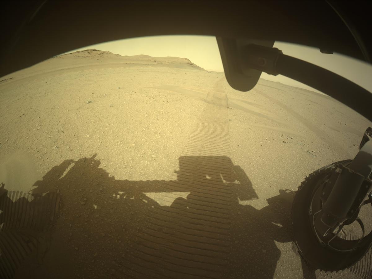 This image was taken by FRONT_HAZCAM_RIGHT_A onboard NASA's Mars rover Perseverance on Sol 648