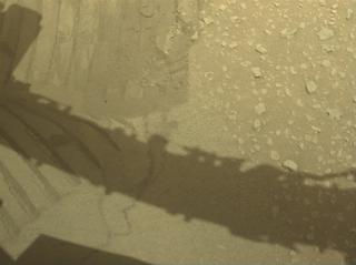 View image taken on Mars, Mars Perseverance Sol 649: Front Left Hazard Avoidance Camera (Hazcam)