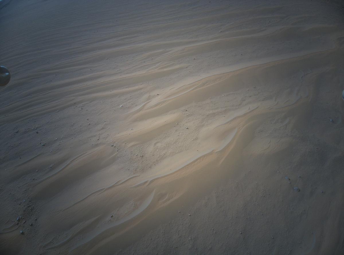 This image was taken by HELI_RTE onboard NASA's Mars rover Perseverance on Sol 649