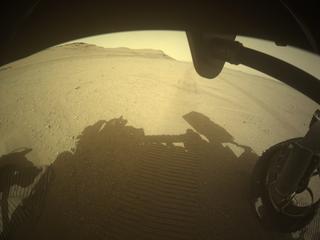 View image taken on Mars, Mars Perseverance Sol 650: Front Right Hazard Avoidance Camera (Hazcam)