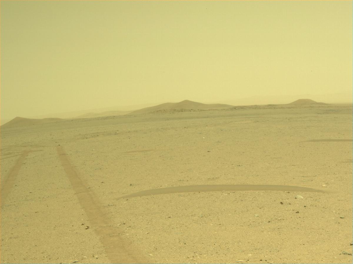 This image was taken by NAVCAM_RIGHT onboard NASA's Mars rover Perseverance on Sol 650