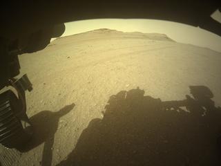 View image taken on Mars, Mars Perseverance Sol 652: Front Left Hazard Avoidance Camera (Hazcam)