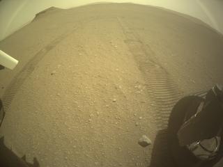 View image taken on Mars, Mars Perseverance Sol 652: Rear Right Hazard Avoidance Camera (Hazcam)