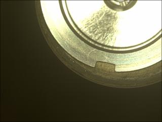 View image taken on Mars, Mars Perseverance Sol 653: Sample Caching System Camera (CacheCam)