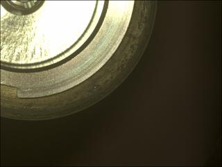 View image taken on Mars, Mars Perseverance Sol 653: Sample Caching System Camera (CacheCam)