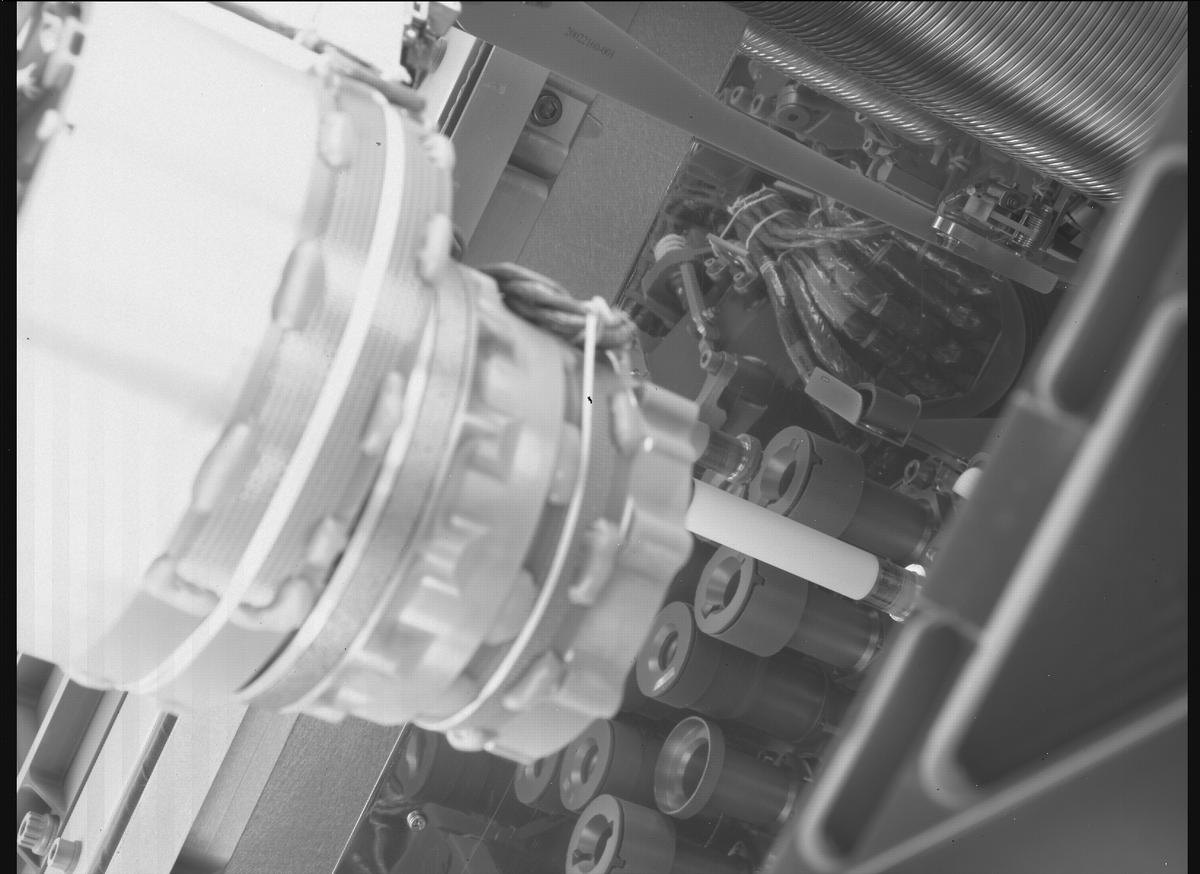 This image was taken by SHERLOC_WATSON onboard NASA's Mars rover Perseverance on Sol 653