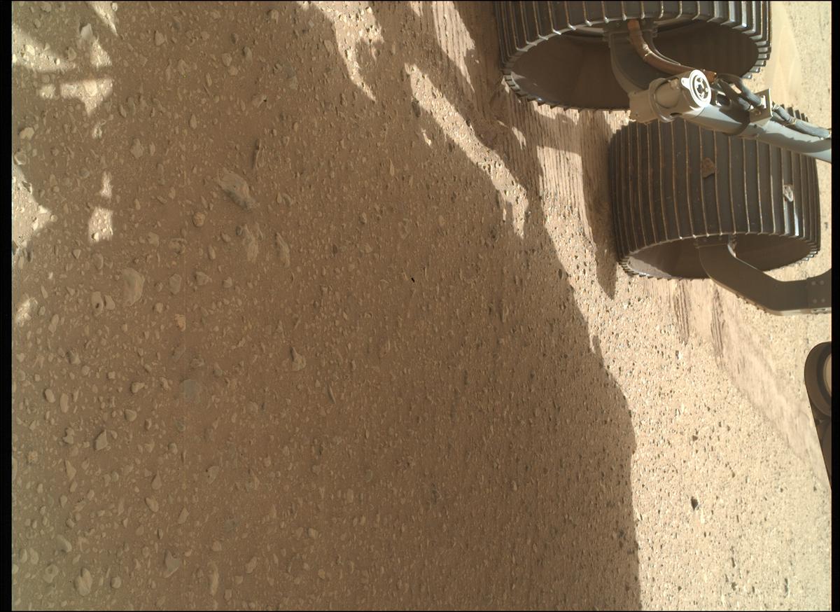 This image was taken by SHERLOC_WATSON onboard NASA's Mars rover Perseverance on Sol 653