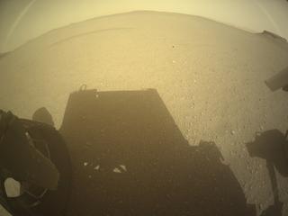 View image taken on Mars, Mars Perseverance Sol 654: Rear Left Hazard Avoidance Camera (Hazcam)