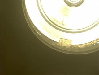 View image taken on Mars, Mars Perseverance Sol 655: Sample Caching System Camera (CacheCam)