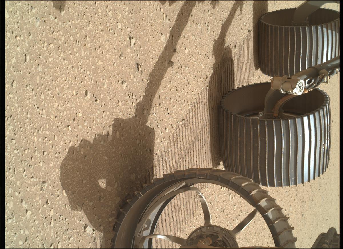 This image was taken by SHERLOC_WATSON onboard NASA's Mars rover Perseverance on Sol 655