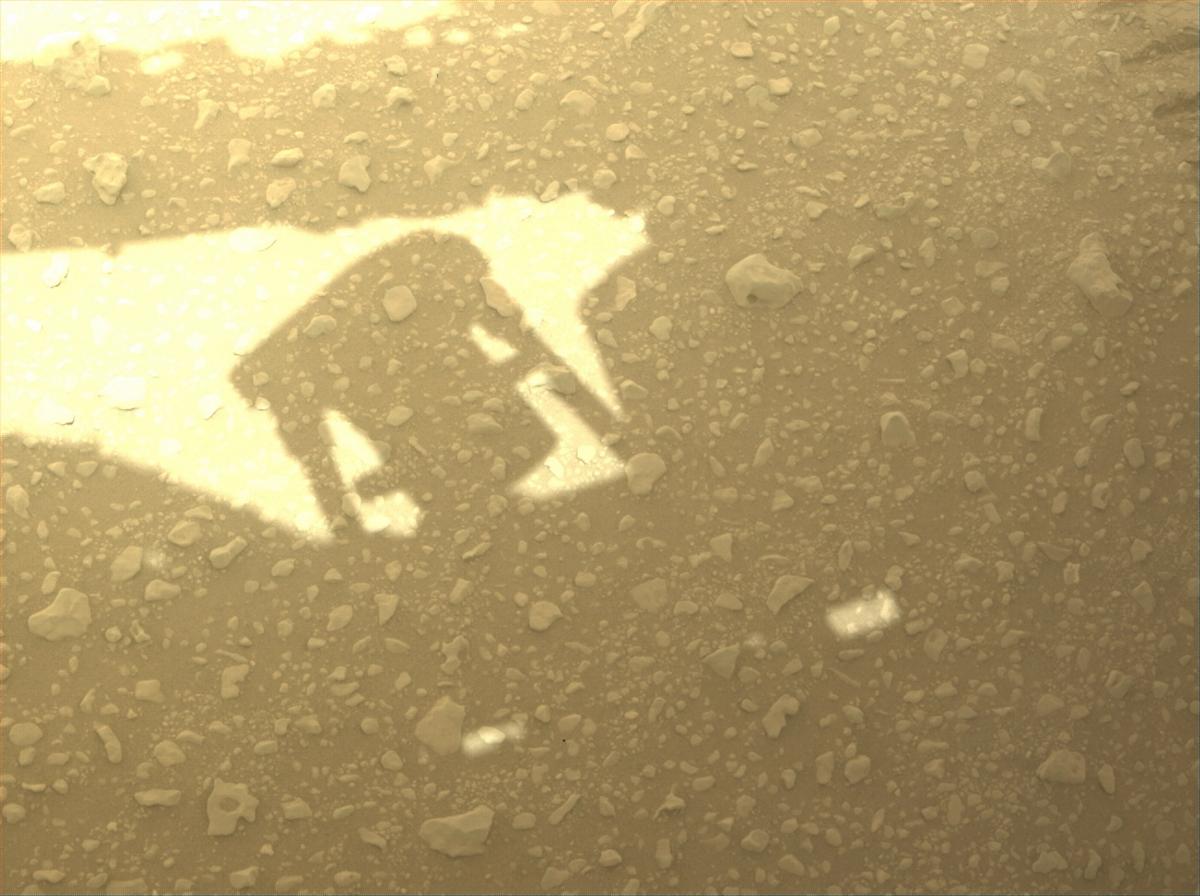 This image was taken by FRONT_HAZCAM_RIGHT_A onboard NASA's Mars rover Perseverance on Sol 658