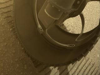 View image taken on Mars, Mars Perseverance Sol 658: Front Right Hazard Avoidance Camera (Hazcam)