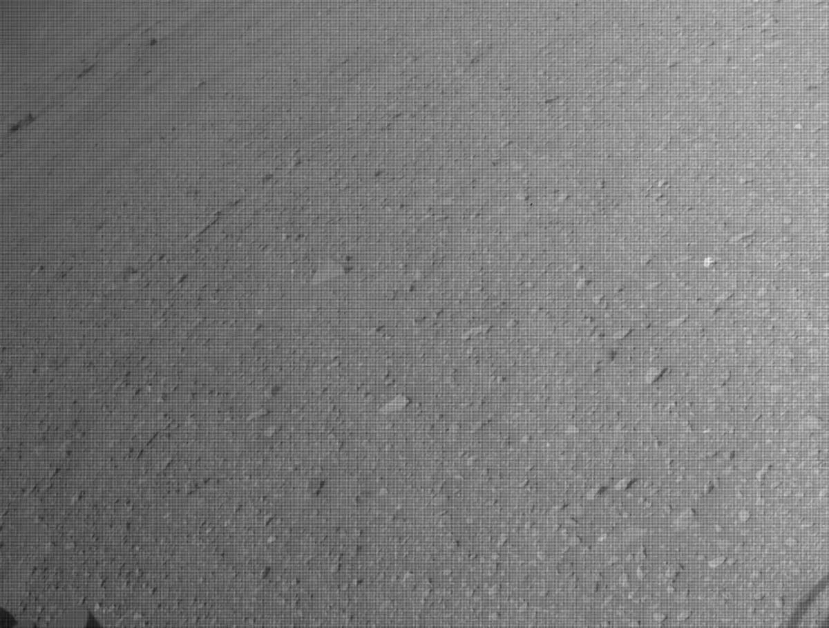 This image was taken by REAR_HAZCAM_LEFT onboard NASA's Mars rover Perseverance on Sol 658