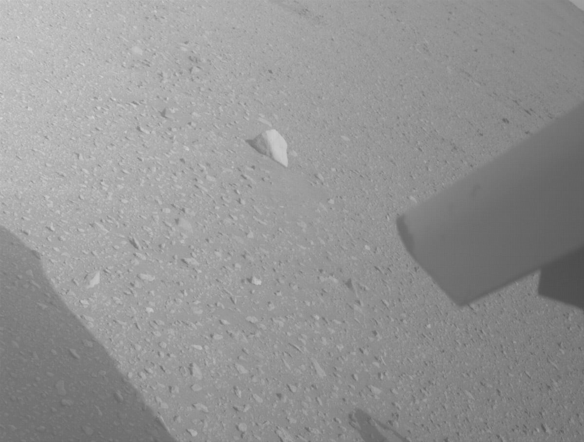 This image was taken by REAR_HAZCAM_LEFT onboard NASA's Mars rover Perseverance on Sol 658