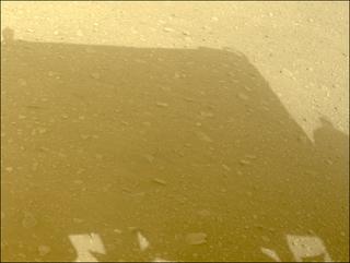 View image taken on Mars, Mars Perseverance Sol 658: Rear Left Hazard Avoidance Camera (Hazcam)