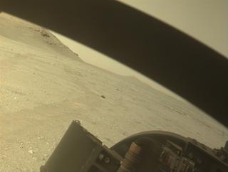 View image taken on Mars, Mars Perseverance Sol 663: Front Right Hazard Avoidance Camera (Hazcam)