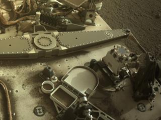 View image taken on Mars, Mars Perseverance Sol 663: Right Navigation Camera (Navcam)