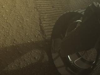 View image taken on Mars, Mars Perseverance Sol 663: Rear Right Hazard Avoidance Camera (Hazcam)