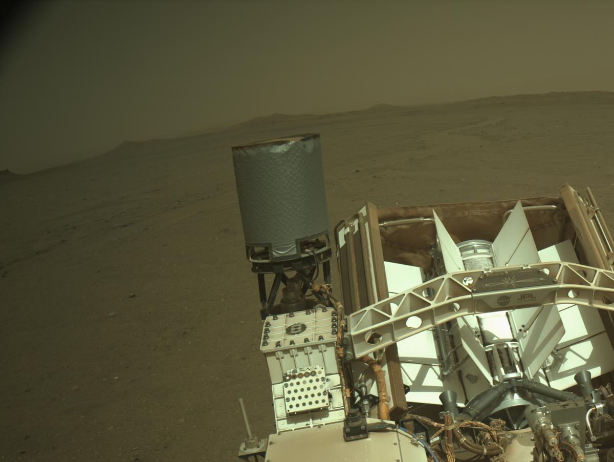 This image was taken by NAVCAM_RIGHT onboard NASA's Mars rover Perseverance on Sol 667