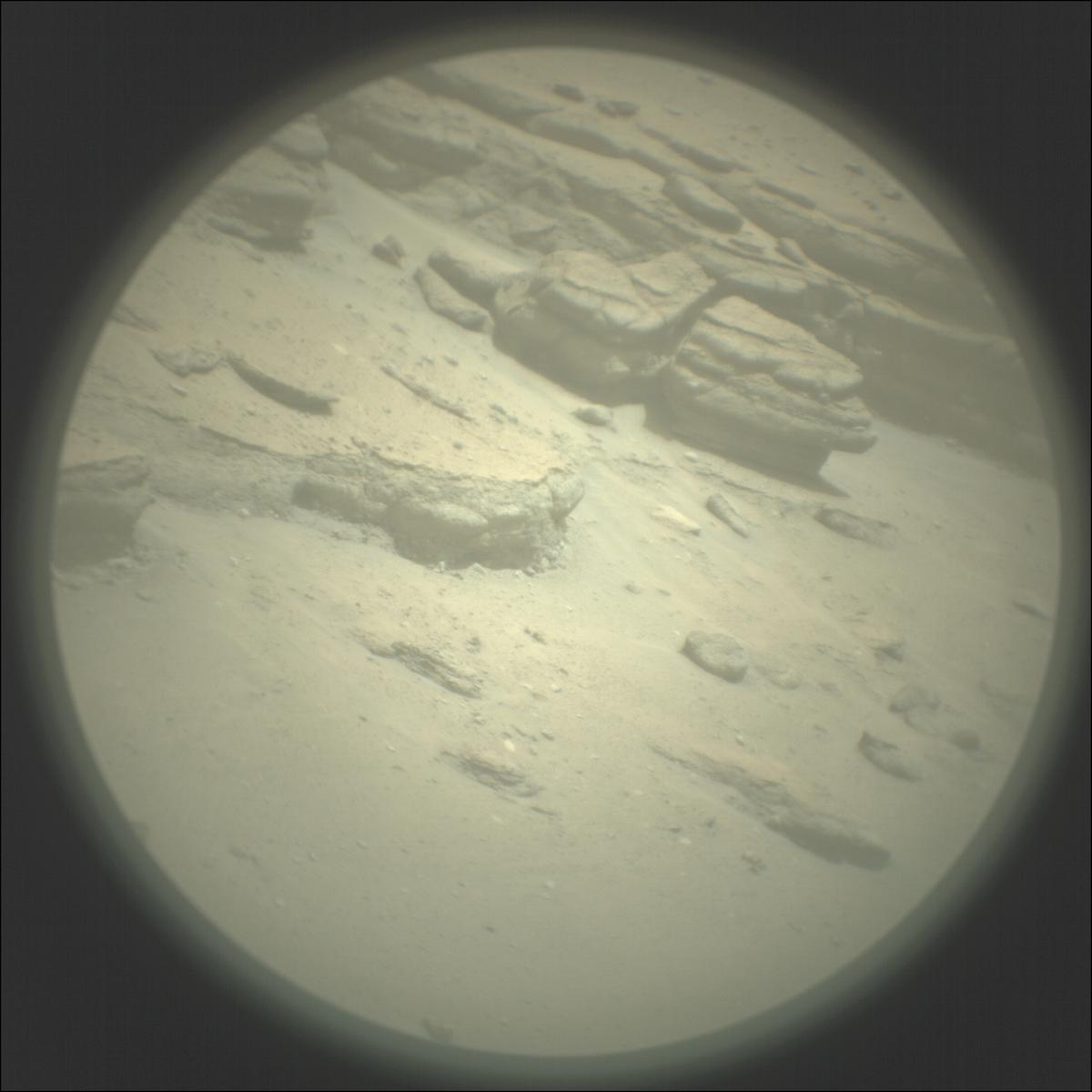 This image was taken by SUPERCAM_RMI onboard NASA's Mars rover Perseverance on Sol 668