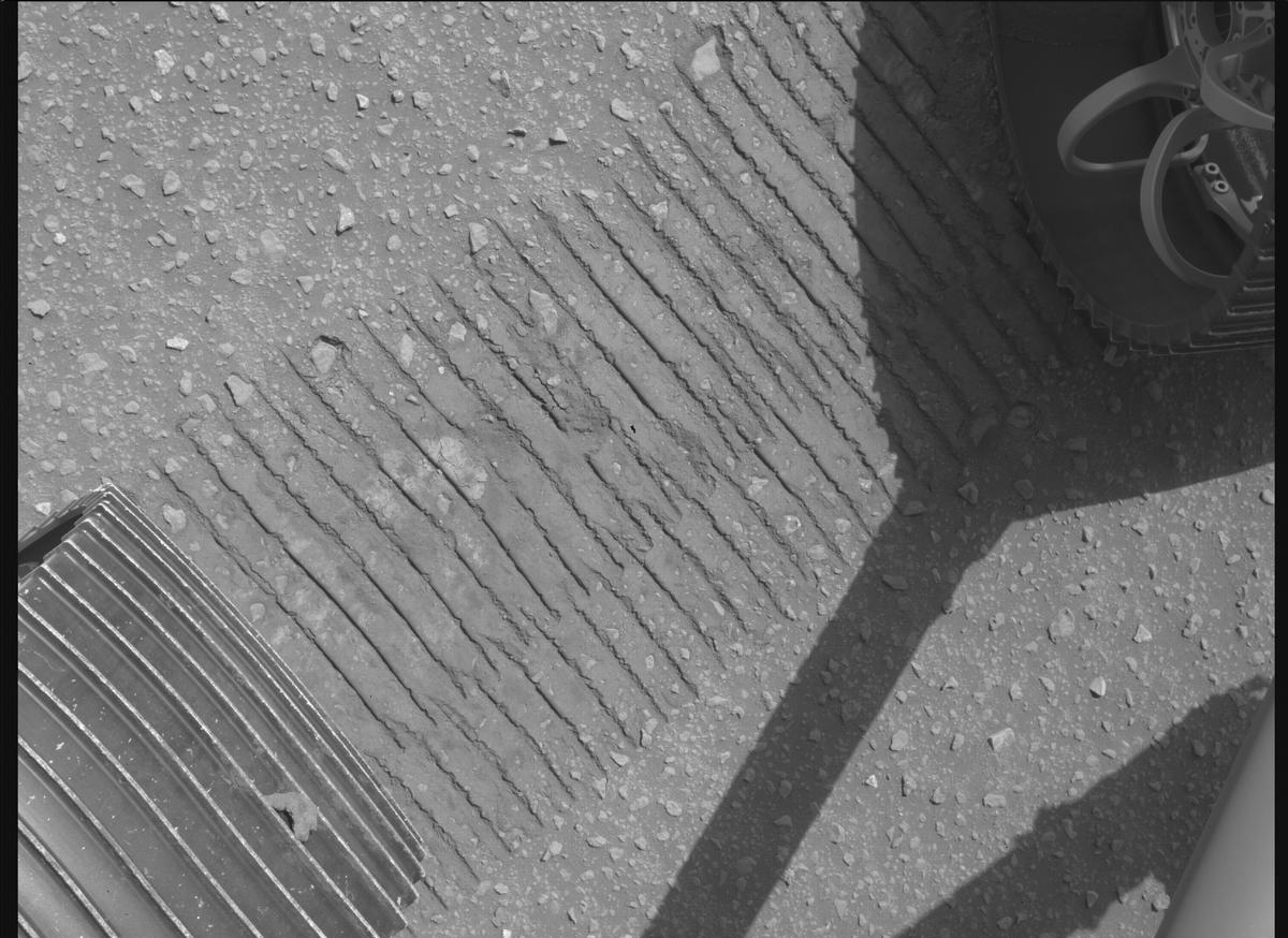 This image was taken by SHERLOC_WATSON onboard NASA's Mars rover Perseverance on Sol 668