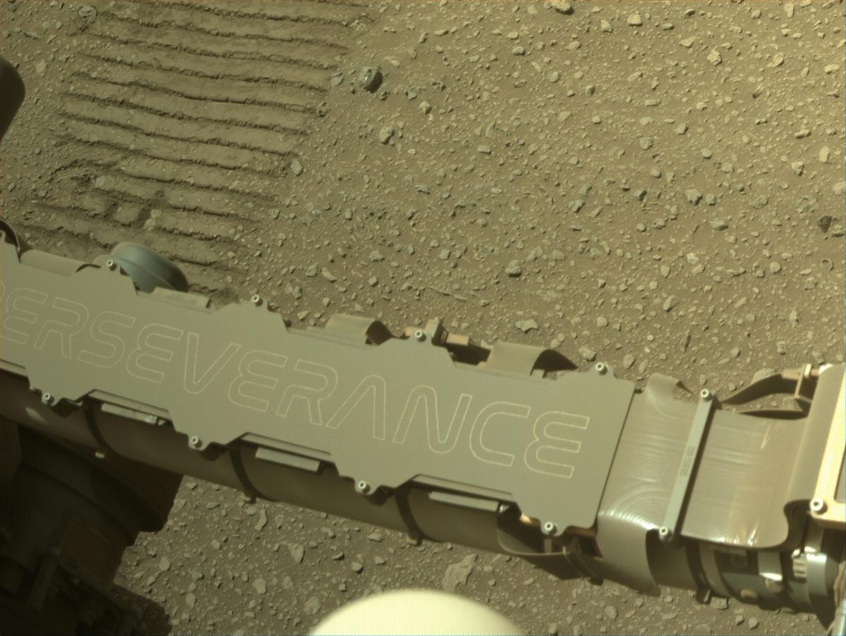 This image was taken by NAVCAM_RIGHT onboard NASA's Mars rover Perseverance on Sol 670