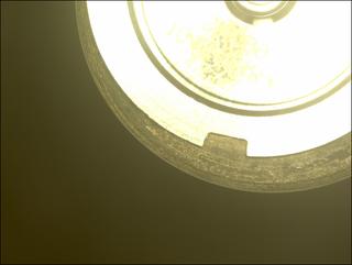 View image taken on Mars, Mars Perseverance Sol 672: Sample Caching System Camera (CacheCam)