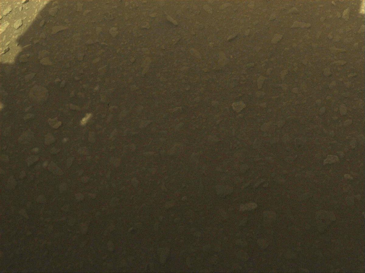 This image was taken by FRONT_HAZCAM_LEFT_A onboard NASA's Mars rover Perseverance on Sol 674