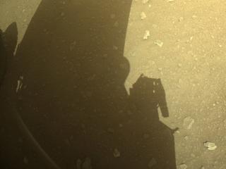 View image taken on Mars, Mars Perseverance Sol 674: Rear Right Hazard Avoidance Camera (Hazcam)