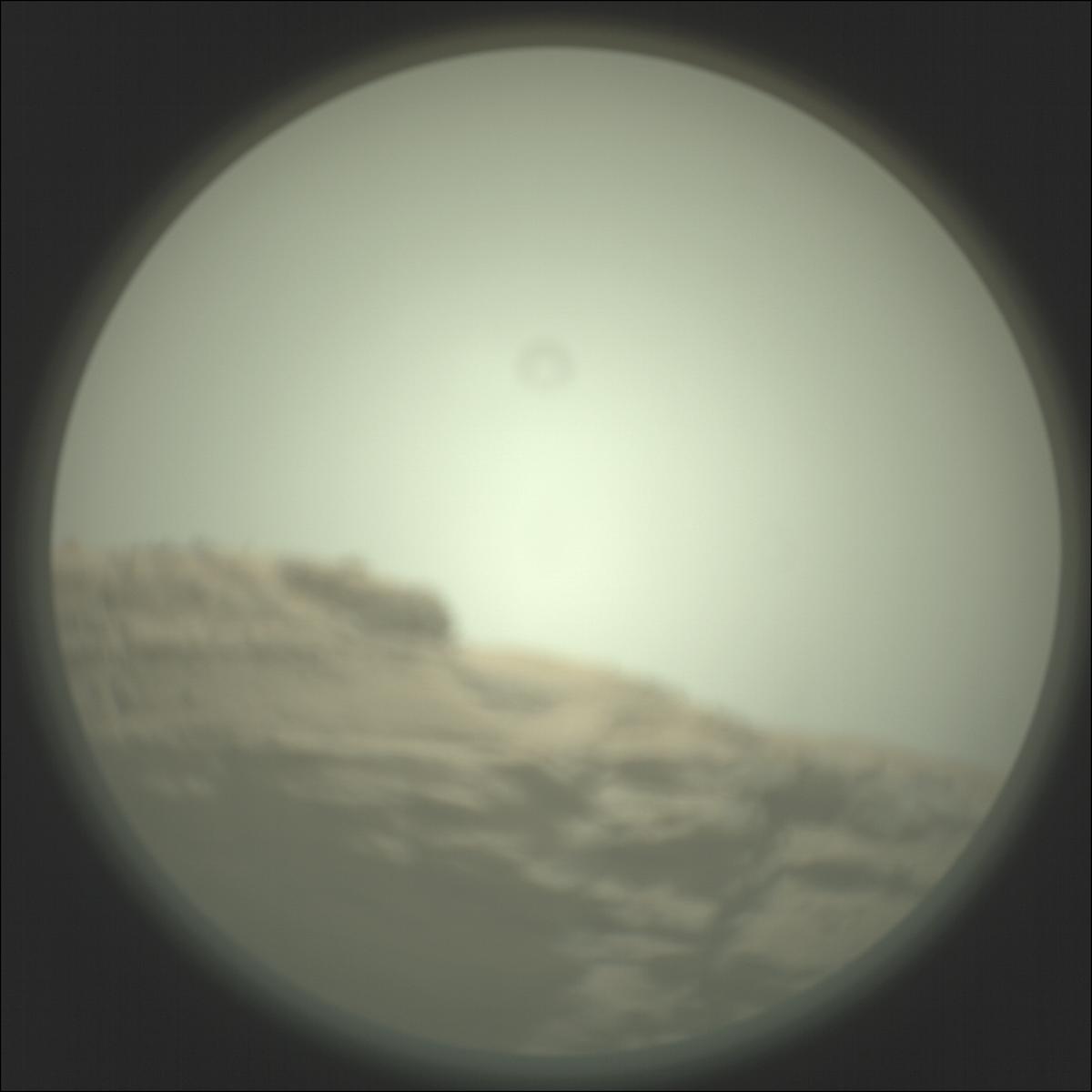 This image was taken by SUPERCAM_RMI onboard NASA's Mars rover Perseverance on Sol 674