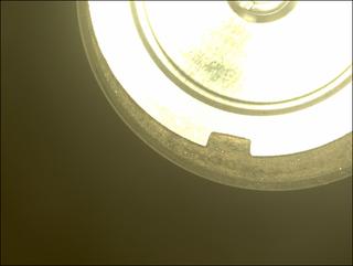 View image taken on Mars, Mars Perseverance Sol 675: Sample Caching System Camera (CacheCam)