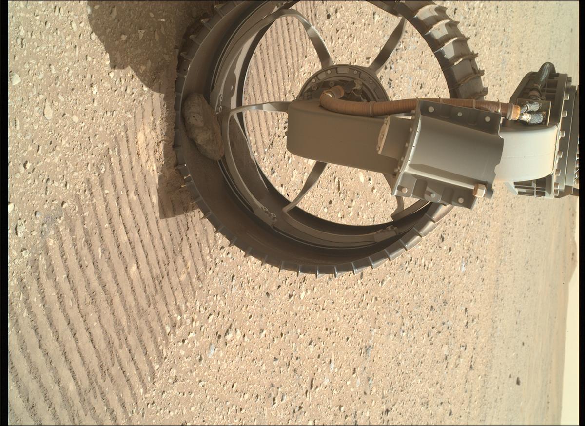 This image was taken by SHERLOC_WATSON onboard NASA's Mars rover Perseverance on Sol 675