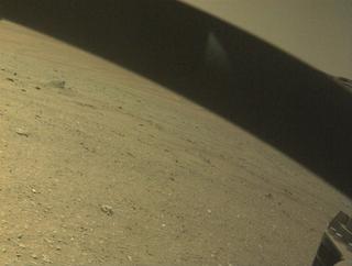 View image taken on Mars, Mars Perseverance Sol 678: Front Right Hazard Avoidance Camera (Hazcam)