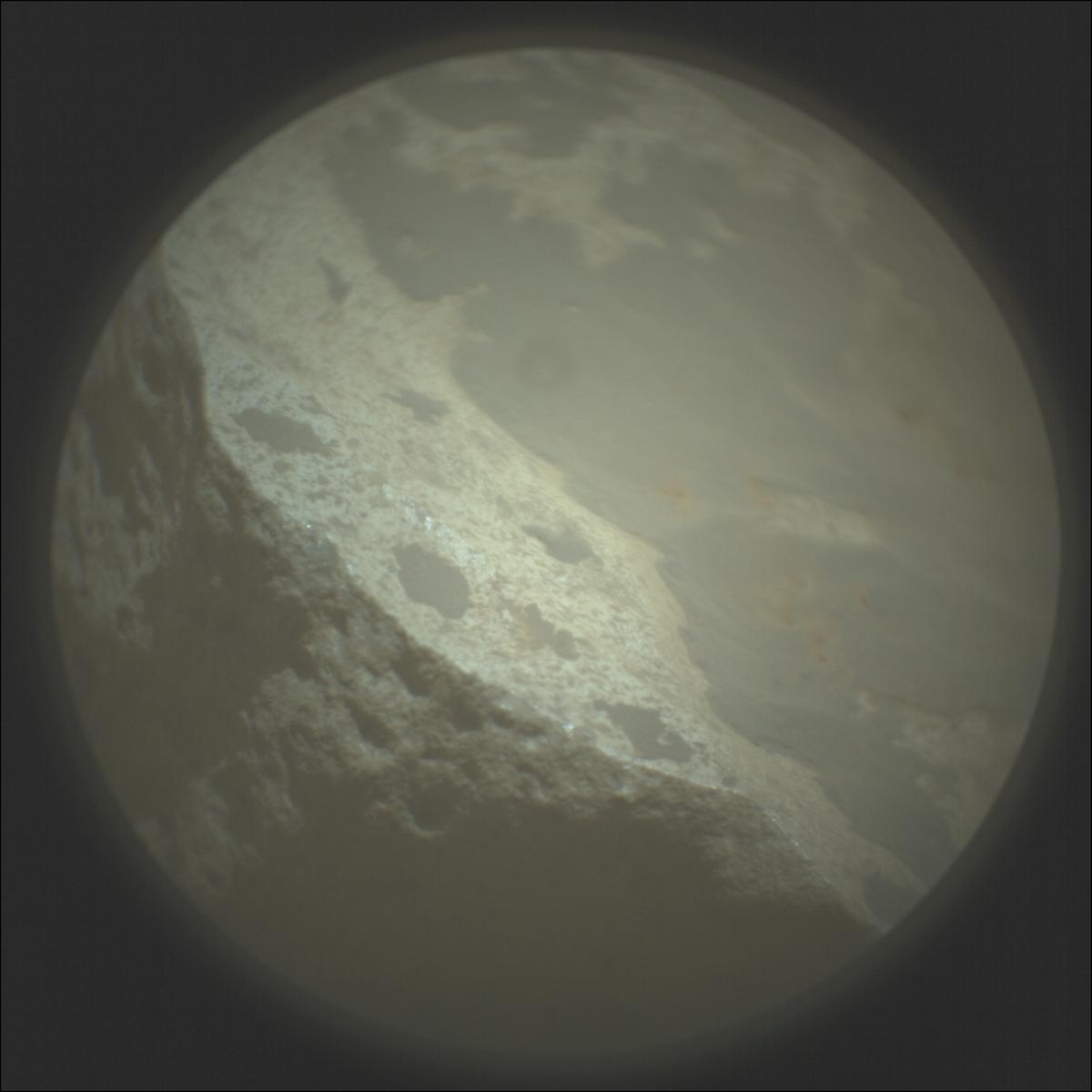This image was taken by SUPERCAM_RMI onboard NASA's Mars rover Perseverance on Sol 680