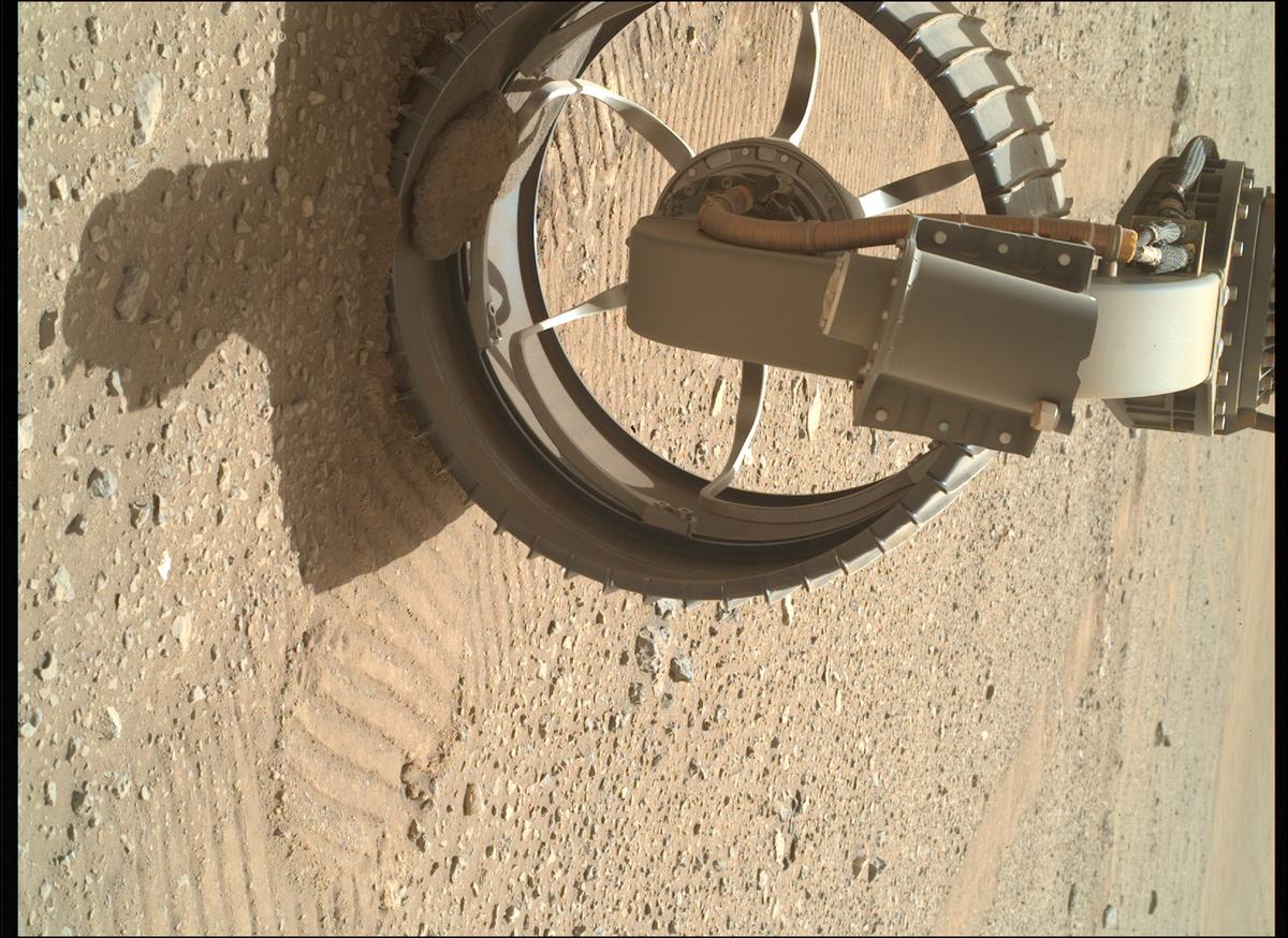 This image was taken by SHERLOC_WATSON onboard NASA's Mars rover Perseverance on Sol 680