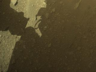 View image taken on Mars, Mars Perseverance Sol 681: Front Right Hazard Avoidance Camera (Hazcam)