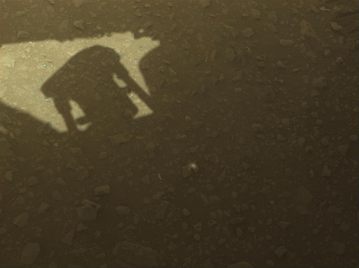 This image was taken by FRONT_HAZCAM_RIGHT_A onboard NASA's Mars rover Perseverance on Sol 681