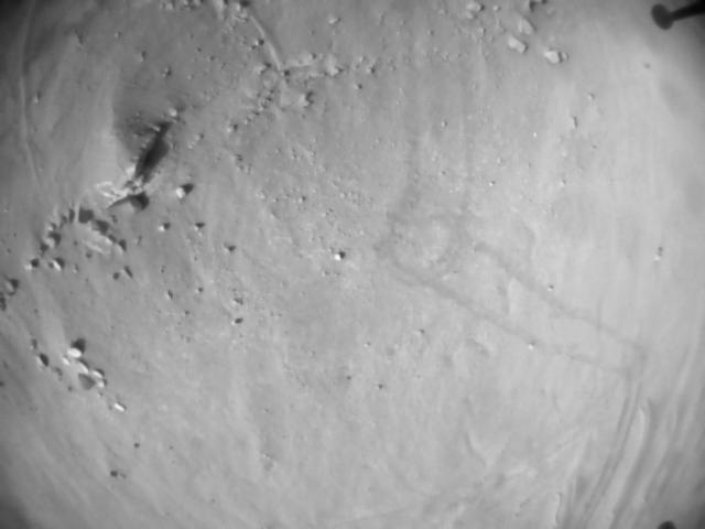This image was taken by HELI_NAV onboard NASA's Mars rover Perseverance on Sol 681