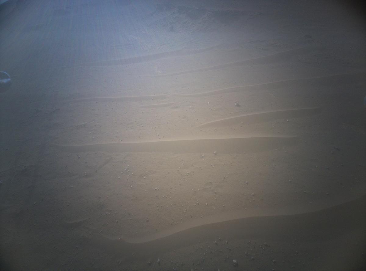This image was taken by HELI_RTE onboard NASA's Mars rover Perseverance on Sol 681