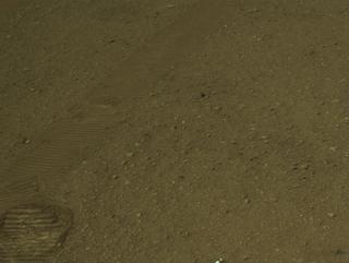 View image taken on Mars, Mars Perseverance Sol 681: Left Navigation Camera (Navcam)