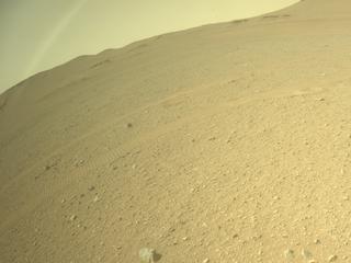 View image taken on Mars, Mars Perseverance Sol 681: Rear Left Hazard Avoidance Camera (Hazcam)