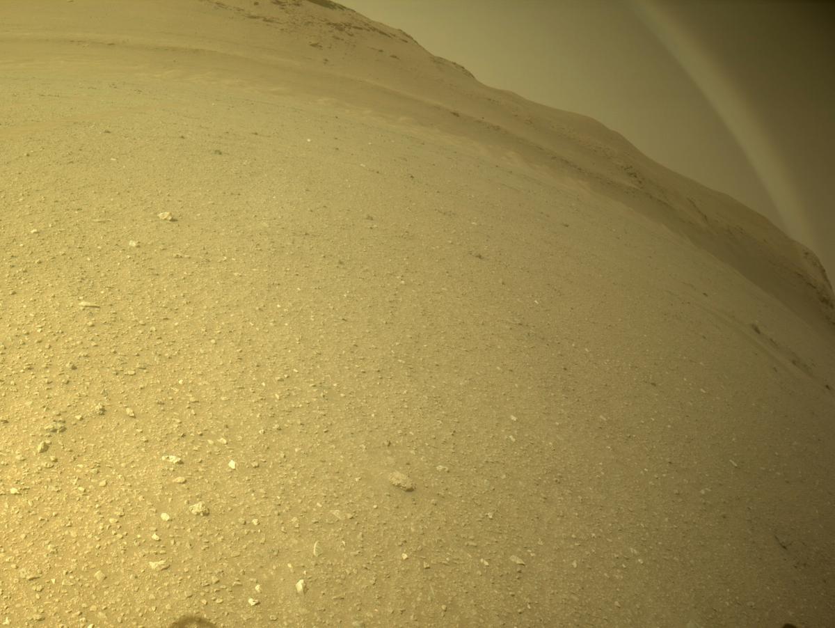 This image was taken by REAR_HAZCAM_RIGHT onboard NASA's Mars rover Perseverance on Sol 681