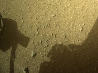 View image taken on Mars, Mars Perseverance Sol 681: Rear Right Hazard Avoidance Camera (Hazcam)