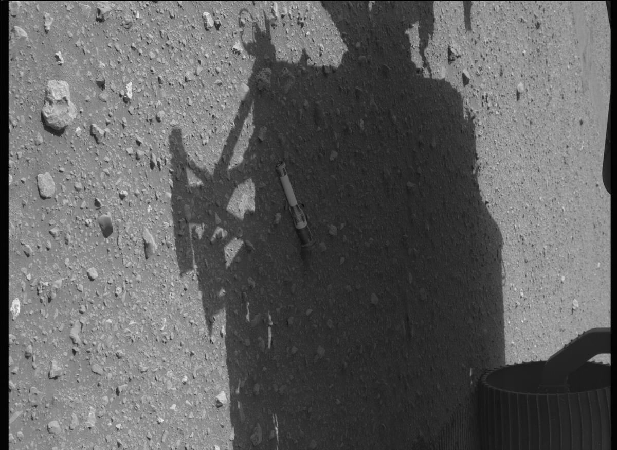 This image was taken by SHERLOC_WATSON onboard NASA's Mars rover Perseverance on Sol 682