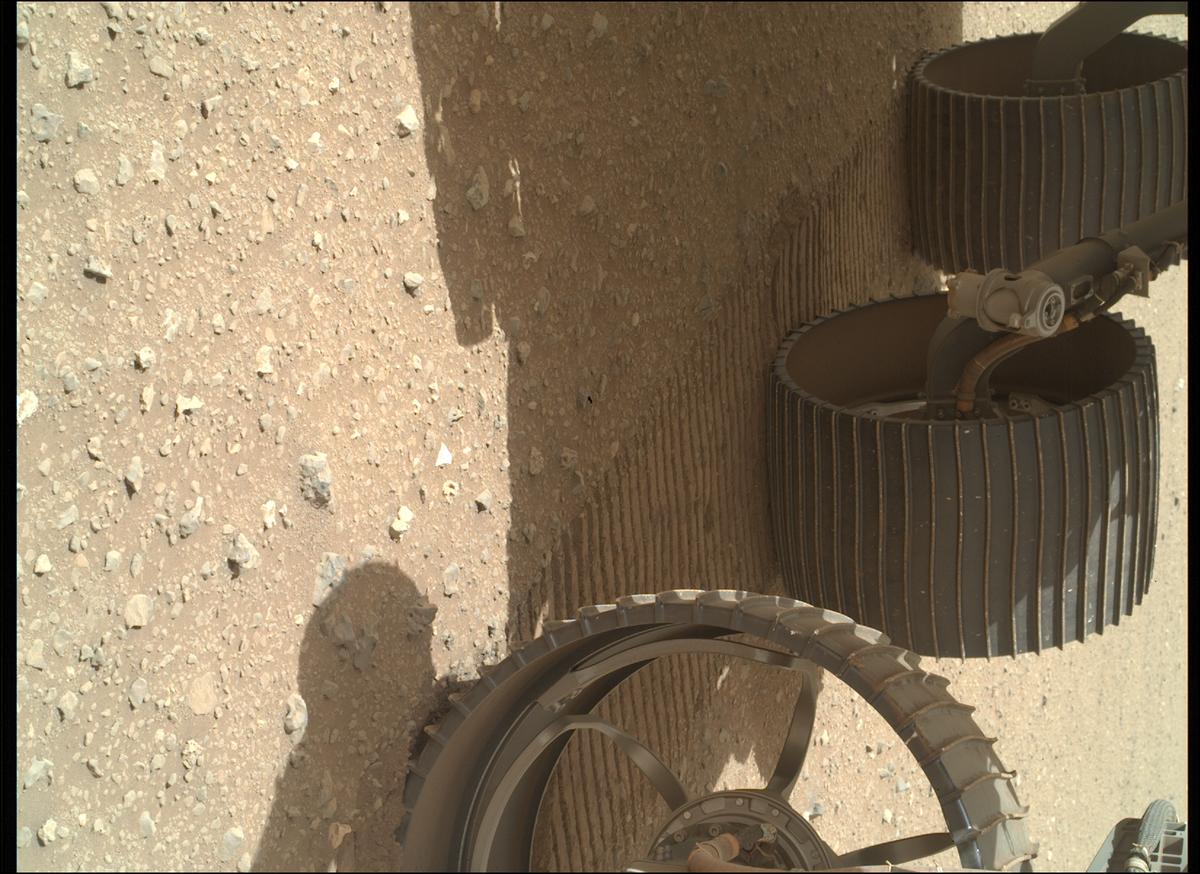 This image was taken by SHERLOC_WATSON onboard NASA's Mars rover Perseverance on Sol 682
